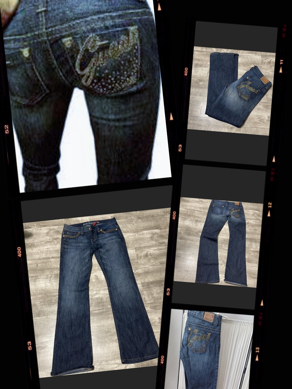 Guess Women’s  Blue Boot Cut Jeans